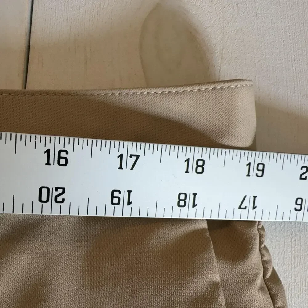 Banana Republic Pants Mens 38x29 Beige Microfiber Chino Straight Leg Casual
